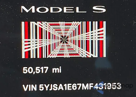 2021 Tesla Model S Plaid Tri Motor All-Wheel Drive z USA, uszkodzony, nr VIN 5YJSA1E67MF431953